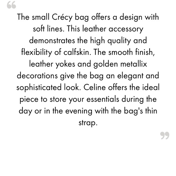 Small Crécy bag in shiny calfskin - Picture 4 of 7